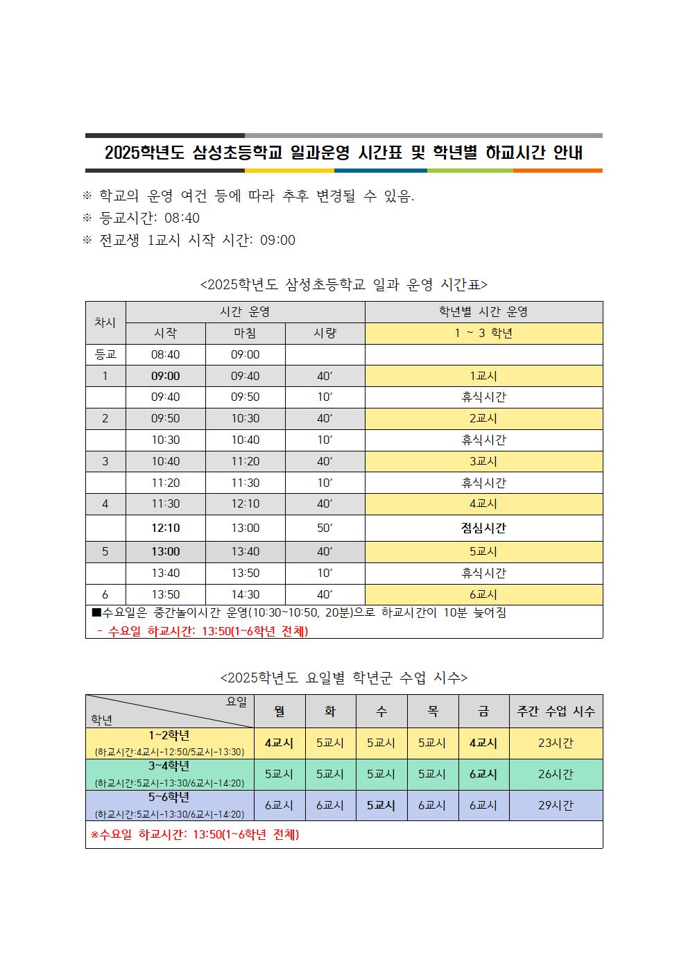 05 2025학년도 삼성초등학교 일과운영 시간표 및 학년별 하교시간 안내.jpg